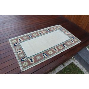พรมวินเทจสไตล์ตุรกี ขนาด 2.6x4.4 ฟุต สีน้ำตาลล้วน - Product Image 2