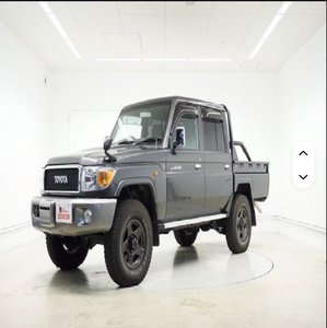 Pick-up à toit rigide avec sièges en tissu léger R18, turbo diesel, boîte manuelle, conduite à droite pour HZJ76L FWD - Product Image 2