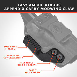 उच्च गुणवत्ता वाले kydex iwb होल्स्टर के साथ उच्च गुणवत्ता वाले kydex iwb होल्स्टर - Product Image 3