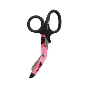 Tijeras de vendaje Lister de acero inoxidable naranja, estilo clásico, tijeras de primeros auxilios, asas recubiertas de color, Manual de 4,5 pulgadas, Estilo clásico - Product Image 6
