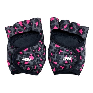 Guantes de Gimnasio Antideslizantes para Mujer con Logotipo Personalizado, Medios Dedos, Material de Poliéster, Personalizados - Product Image 1