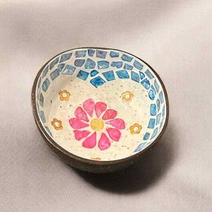 Nouveau bol de service décoratif élégant, meilleure qualité, décoration de cuisine, bols en laque de noix de coco pour le rangement des bonbons - Product Image 6