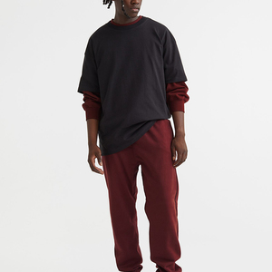 Pantalon d'hiver pour homme, épais et chaud, style cargo, décontracté, avec poches en polaire, fourré, grande taille 38 40, coupe ample et décontractée, jogger tendance - Product Image 1