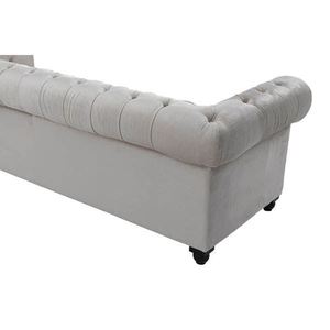 Canapé européen classique Vintage canapé de salon canapé en cuir de luxe Chesterfield meubles de canapé - Product Image 6