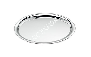 Plateau de service de luxe en aluminium massif en métal nouveau design fantaisie de meilleure qualité - Product Image 5