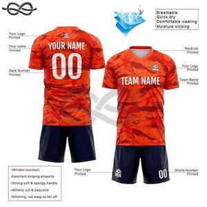 Maillot de football uni Sublimation de haute qualité Football pour enfants Femmes Hommes Prix compétitif Meilleure vente Vêtements de football - Product Image 4