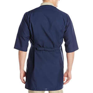 Catégorie de produits : Manteaux pour hommes, modèle RK sans col, style boucher - Product Image 2