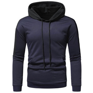 Men's High Quality Cotton <b>Polyester</b> <b>Hoodie</b> Custom Logo Solid Fleece Pattern Stand Drop Shoulder Plus Size Winter Canvas Digital - Product Image 1