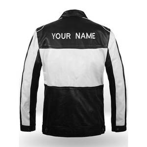 Protector de cuero de vaca Premium de alta calidad, chaqueta de carreras de motos transpirable para montar en moto, chaqueta de cuero de motorista para hombres - Product Image 2