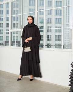 Nouvelle saison XXL femmes modestes vêtements islamiques été Abaya robe caftan tunique dubaï mode musulmane en coton Style turc - Product Image 5