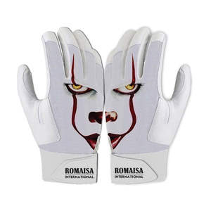 Gants de frappe de baseball professionnels personnalisés 100% polyester durable léger respirant unisexe couleur et logo personnalisés - Product Image 4