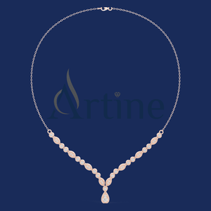 Collier larme de luxe 14k pour mariage et fête - Product Image 1