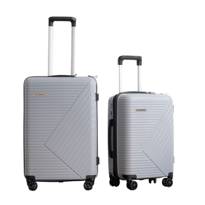 Maleta dura de 668 Pp con bloqueo Normal, forro de equipaje de mano, poliéster 200D, Maleta de Pp duradera y antigrietas, manija de aleación de aluminio - Product Image 1