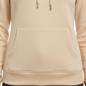 Sudadera con capucha de lujo estilo champán para mujer, ropa urbana, jersey de alta calidad de algodón y forro polar, sudadera con capucha extragrande, conjunto de sudadera con capucha. - Product Image 5