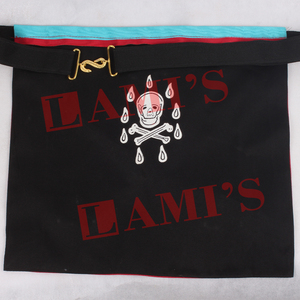 Franc-maçon Mark Worshipful Masters Tablier Prix de gros Maçonnique Regalia Tablier pour uniforme - Product Image 4