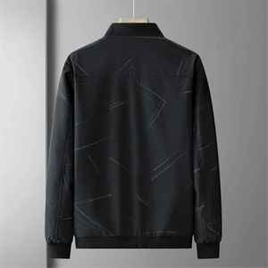 Chaqueta de Béisbol de Invierno para Hombre, Talla Grande, Lona 100% Algodón, Transpirable, Cuello Alto, Estilo Universitario Informal - Product Image 5