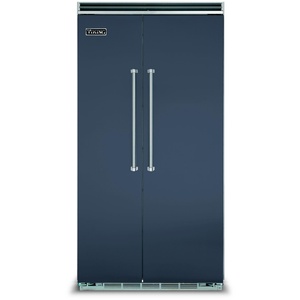 Refrigerador Side-by-Side Integrado de Acero Inoxidable VCSB5424SB de 42 Pulgadas de Profundidad, Color Azul Pizarra Eléctrico, 2020 - Product Image 1