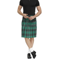 KATBROS INDUSTRY Nouvelle Conception Taille Plus Kilt Homme Respirant Couleur Unie Motif Tartan Modèle KI-TK-9015