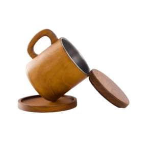 Stainless Steel Lined Wooden <b>Mug</b> - Product Image 2