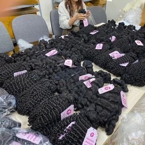 Extensiones de cabello Remy virgen de Vietnam 100%, doble dibujado, alta calidad, tejido suelto de onda profunda, materia prima suave, sensación de mano - Product Image 6