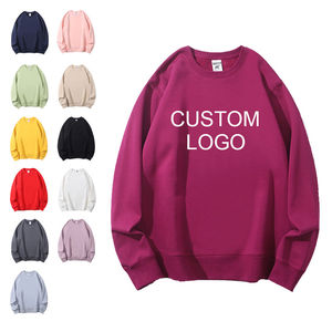 Sudadera de poliéster/algodón pesado para hombre, jersey de talla grande con nuevo diseño, estampado bordado, ropa de invierno teñida lisa - Product Image 2