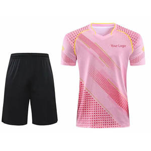 Uniforme de tennis de table de qualité supérieure pour adultes, respirant, avec logo sur le devant, pour les sports de plein air, vente flash - Product Image 1