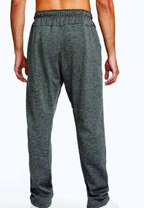 กางเกงลำลองผู้ชาย ผ้าฝ้าย 100%  รับสกรีนโลโก้ที่ขอบเอว ทรงตรง เอวกลาง บริการ OEM มีให้บริการ - Product Image 2