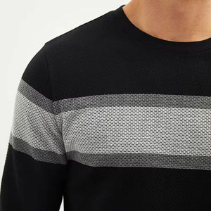 2026 nouveauté hommes à manches longues pull col rond sweat Offre Spéciale hiver Polyester/coton uni teint sweats pour hommes - Product Image 6