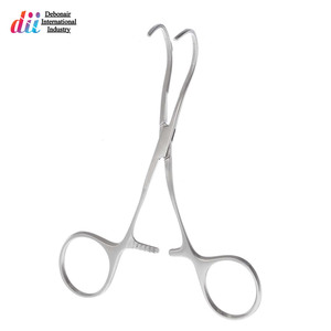 Impression de logo personnalisé en acier inoxydable de haute qualité Nouvelle arrivée Occlusion partielle Pinces vasculaires Instruments de chirurgie cardiaque - Product Image 2