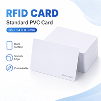 Cartes RFID vierges réinscriptibles et copiables EM4305 125 kHz, cartes à puce intelligente de proximité RFID, cartes-clés PVC
