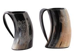 Haute qualité Viking corne à boire tasse en bois artisanat naturel poli pour les fêtes de noël meilleure vente pour les boissons chaudes - Product Image 6