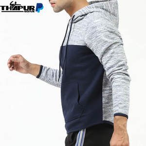 Sudadera con capucha de algodón 100% para hombre, estilo gótico, con bordado y abalorios, diseño DIY, cuello con capucha, color liso, de Autumn Basics - Product Image 4