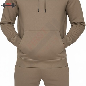 Sweat-shirts et pantalons de sport d'extérieur pour hommes, respirants, en polaire, avec cordon de serrage, capuche, pour l'entraînement d'hiver, équipement de course à pied, best-seller - Product Image 5