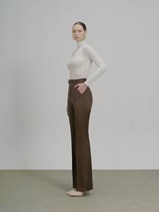 กางเกงผู้หญิงกางเกงขาสูง - Product Image 3