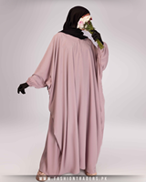 Abaya longue unie à manches longues pour femme musulmane, robe islamique modeste, respirante, écologique, élégante pour adultes