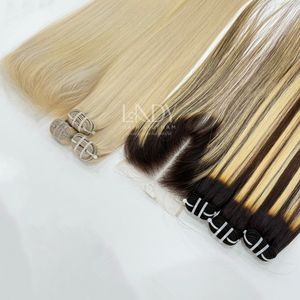 Perruque rebondissante naturelle 1 frontal et 3 faisceaux rebondissants Perruques de cheveux humains-Fabriqué au Vietnam Perruques étonnantes de haute qualité - Product Image 5