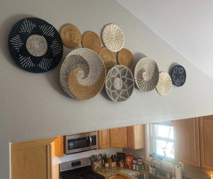 Set of 9 <b>Baskets</b> for Boho <b>Wall</b> Decor - Product Image 3