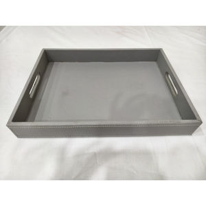 <b>Restaurant</b> Tabletop Food Display Serving Tray Made up of Aluminum <b>Hotel</b> <b>Supplies</b> Custom Decorative Serving Tray - Product Image 2