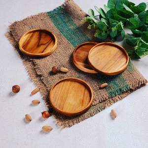 Posavasos de Madera con Patrón de Grano de Madera Fino que Mejora el Atractivo Visual y la Función Práctica - Product Image 5