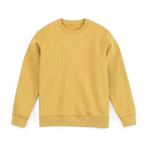 Sudaderas y sudaderas con capucha de cuello redondo para hombre de invierno personalizadas Jersey polar de algodón 100% con impresión y bordado de logotipo personalizado - Product Image 1