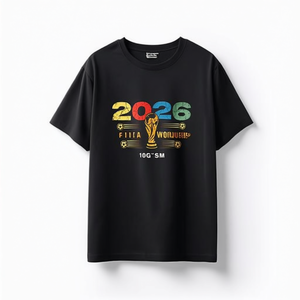 T-Shirt Unisex 210GSM 100% Cotone, Maglietta Casual Oversize con Logo Personalizzato Stampato sul Davanti - Product Image 2