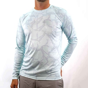 Custom Brand Sublimation Fishing <b>Shirt</b> Men <b>Long</b> <b>Sleeve</b> Summer UV UPF50 Quick Dry Lightweight - Product Image 1