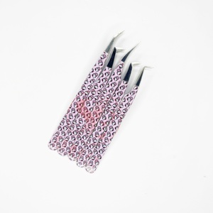 แหนบคีบขนตาสแตนเลสสำหรับต่อขนตาแหนบดีไซน์เฮลโลคิตตี้ฉลากส่วนตัว - Product Image 1