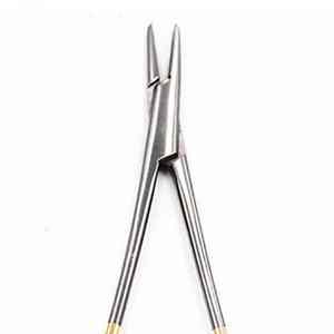 Pinzas ginecológicas Quirúrgicas Halsey Portaagujas Todos Los tamaños disponibles Pakistán Instrumentos quirúrgicos Acero inoxidable Metal - Product Image 4