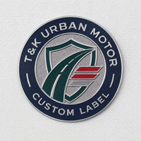 Étiquettes de vêtements personnalisées en TPU avec logo 3D en relief, transfert thermique, lavables, vente en gros