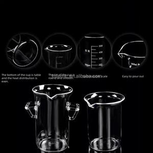 कारखाने ने क्वार्ट्ज ग्लास बेकर्स के साथ उच्च तापमान प्रतिरोध और संक्षारण प्रतिरोध बनाया - Product Image 1