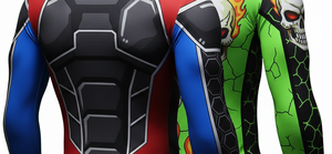 Digital Printed 3D Short Sleeve Rash Guard Custom Cosplay Gym Fitness Shirt <b>Men</b> <b>eve</b> Fitness Compression T Quick Dry Breathable - Product Image 6