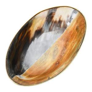 Bandeja de servir de cuerno de búfalo, regalo para inauguración de casa, acabado natural, bandeja de cuerno para una experiencia gastronómica rústica - Product Image 3