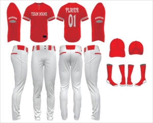 ชุดเครื่องแบบเบสบอลชุดกีฬาใส่สบายสไตล์อินเทรนด์ - Product Image 4