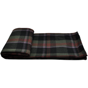 Màu Xanh Phoenix Sang Trọng Mềm 2 Ply Ấm Cúng Hem Len Quilt Sọc Sọc Kiểm Tra Đầy Đủ Ném Chăn Cho Nhà Mặc Xách Tay Mùa Đông Ấm Áp - Product Image 1